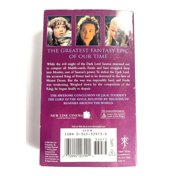 The Lord of the Rings: The Return of the King by J.R.R. Tolkien Paperback - Picture 2 of 8